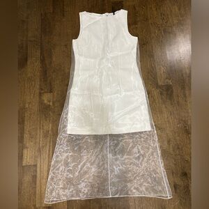 White, theory dress